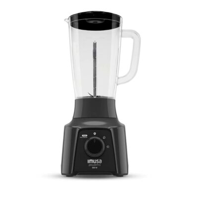 Licuadora Imusa Power Mix Plus 2 Velocidades Negra