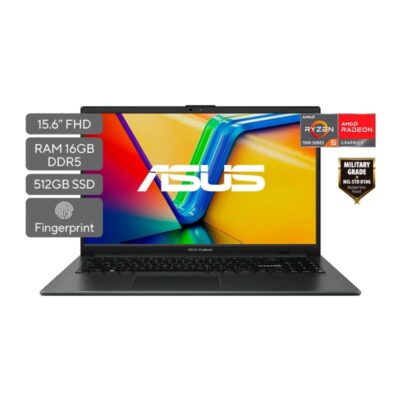 Portatil Asus E1504FA-L1745 AMD Ryzen 5 7520U SSD 512GB 16GB 15.6″ OLED FHD