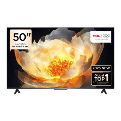 TV TCL 50″ Pulgadas 127 cm 50V6C 4K-UHD Smart TV Google