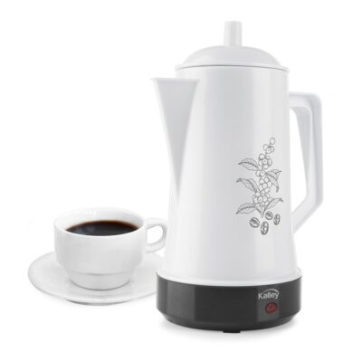 Cafetera Kalley 6 tazas K-CMP1502 Blanco
