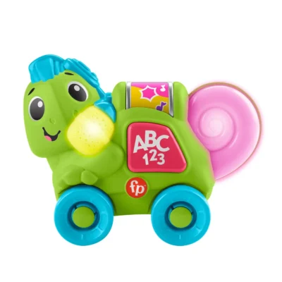 Fisher-Price, Escuadrón Musical Camaleón Gatea Conmigo, Juguete para Bebé de 9 Meses en Adelante, Juguete Didáctico